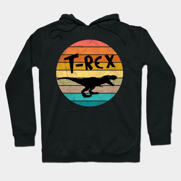 T-Rex Hoodie by valentinahramov